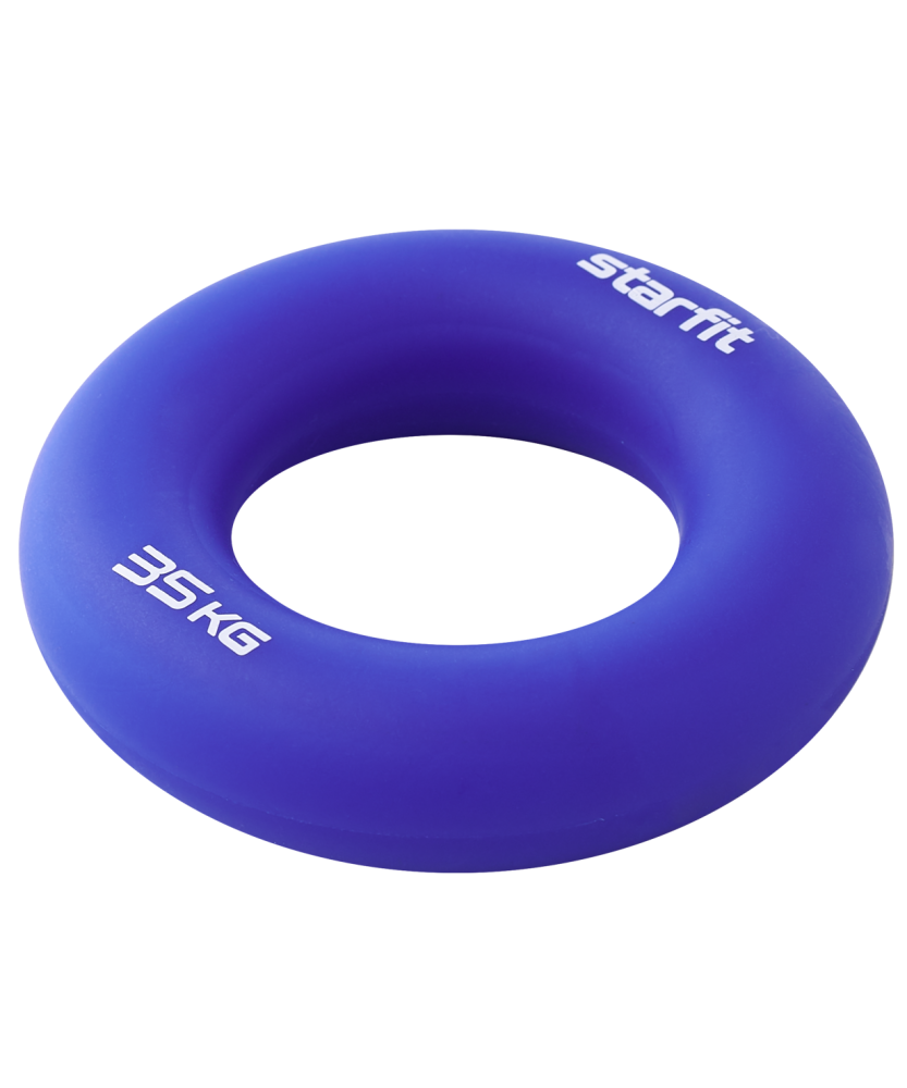 Фотографии Эспандер кистевой ES-404 Кольцо, 35 кг, силикагель, темно-синий