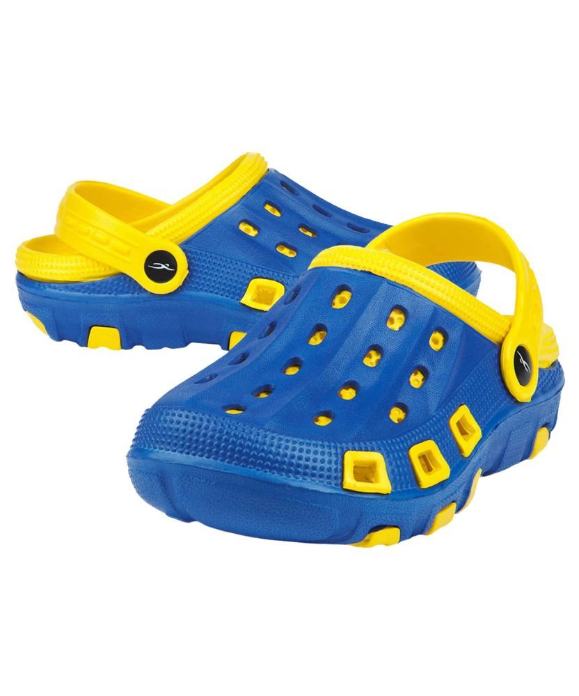 Фото Обувь для пляжа 25DEGREES Crabs Blue/Yellow, для мальчиков, 24-29, детский
