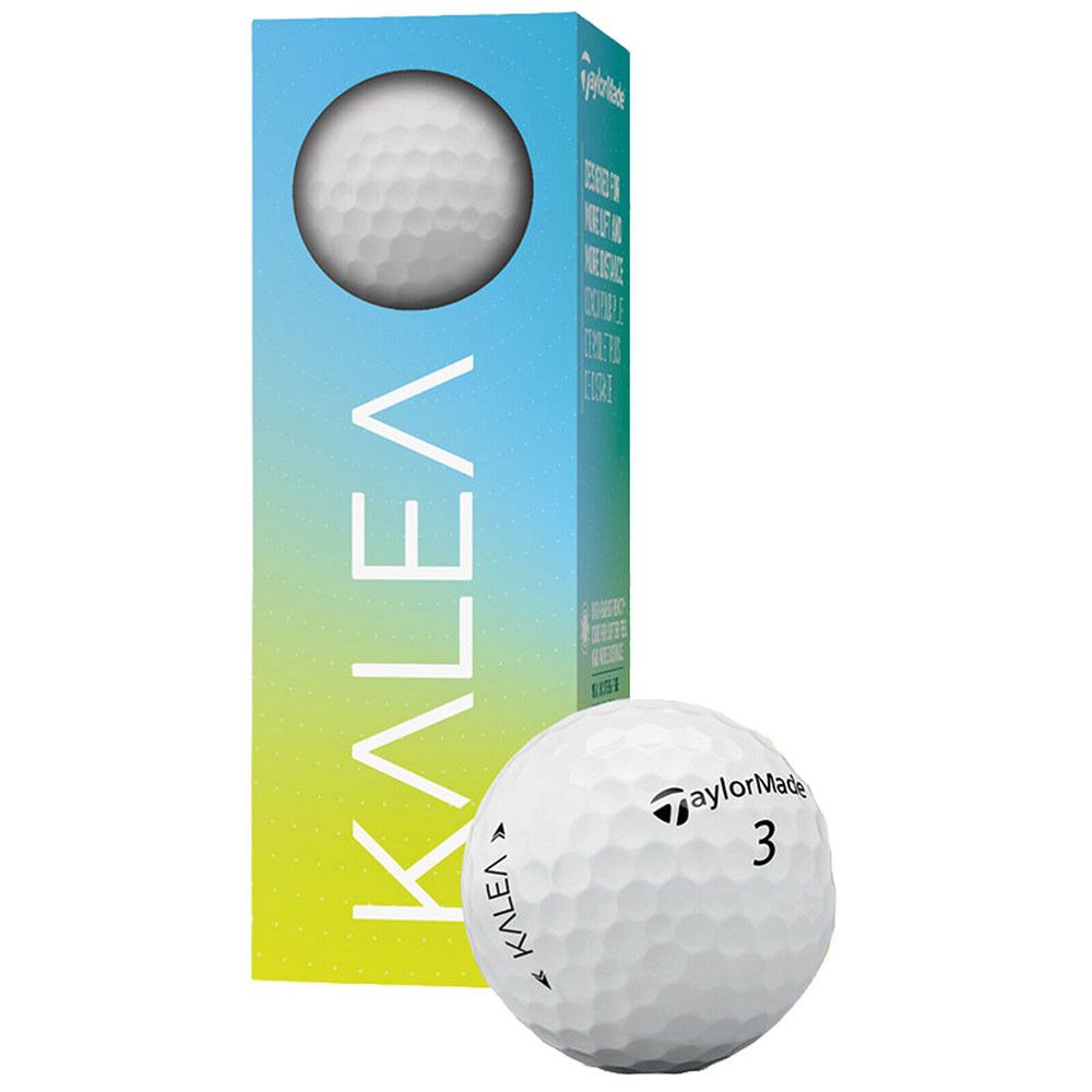 Фото Мяч для гольфа TaylorMade Kalea N7641801, белый, 3шт.